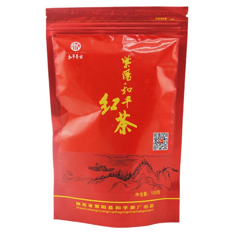 和平茶叶紫阳富硒茶产区100g散装茶叶红茶袋装浓香型工夫红茶