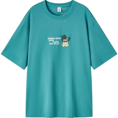 森马超级植物系列短袖T恤男2024夏季新款凉感抑菌上衣创意情侣装
