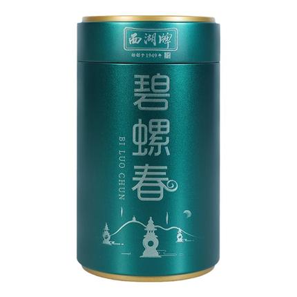 2024新茶上市西湖牌特级碧螺春100g罐装茶叶春茶绿茶新茶散装罐装