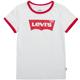 Levi's李维斯童装2024新款夏季女童短袖T恤中大童宽松半袖上衣潮