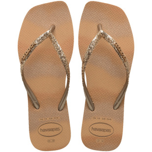 Glitter Havaianas哈唯纳Square Party细闪方头人字拖2024新品