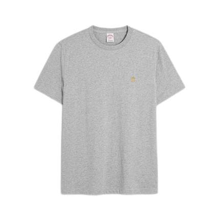 Brooks Brothers/布克兄弟男士24春夏新款棉美式休闲圆领短袖T恤