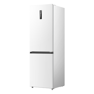 零嵌入双门白色电冰箱家用一级能效节能无霜官方 美菱402L超薄款