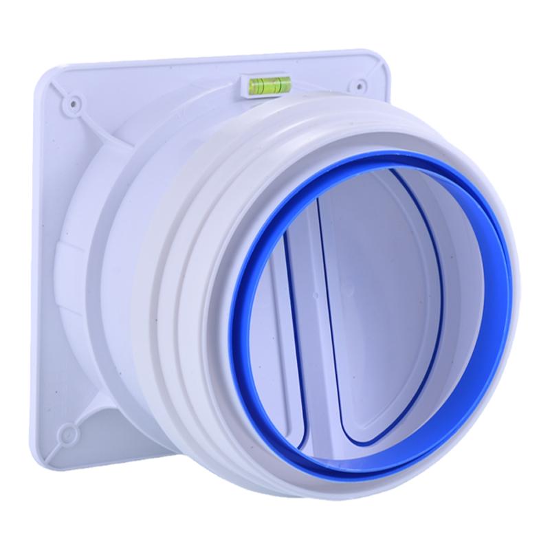 肯洁厨房止逆阀烟道吸抽油烟机止逆阀排烟管止回阀门卫生间出风口