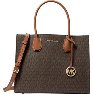 Mercer 女士大号老花托特包手提包 KORS MICHAEL