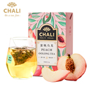 肖战推荐 CHALI 蜜桃白桃乌龙茶茶包水果茶里花茶养生茶叶礼盒