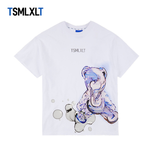 T恤时尚 TSMLXLT Bear系列短袖 潮流百搭男女同款