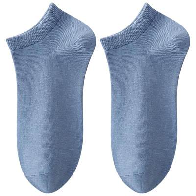 [7A抗菌]纯棉男士夏季船袜