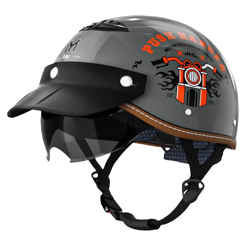 新国标3C认证电动摩托车头盔女士夏季防晒电瓶车男四季通用安全帽