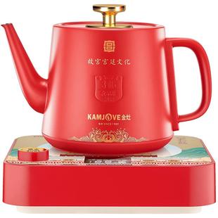 金灶故宫宫廷文化联名自动上水电热水壶烧水壶家用电茶炉泡茶专用