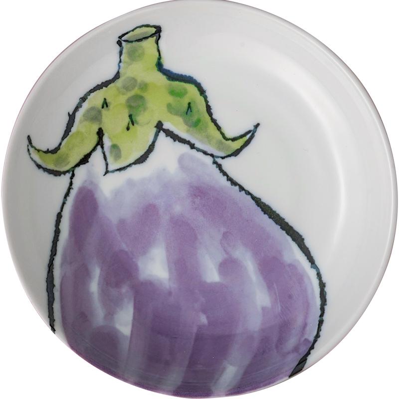 美浓烧日式釉下彩餐具盘子菜盘餐盘家用进口创意陶瓷碟子小盘