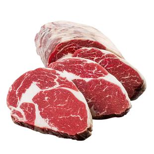 大黄鲜森牛排原切官方旗舰店澳洲安格斯眼肉牛排低脂餐专用正品