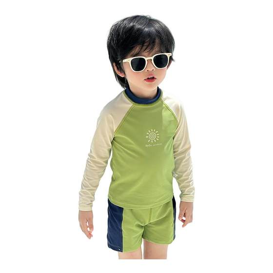 Boys swimsuits children's swimsuits 2025 new swimming trunks boys long-sleeved split swimsuit sun protection set three-piece set
Boys swimsuits children's swimsuits 2025 new swimming trunks boys long-sleeved split swimsuit sun protection set three-piece set