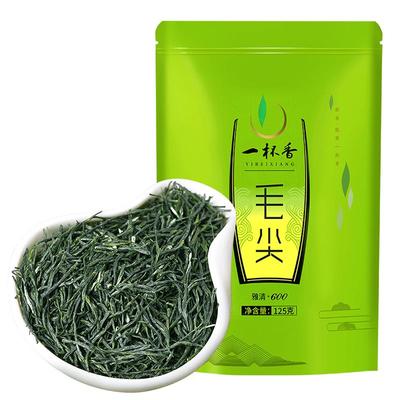 一杯香明前毛尖茶叶绿茶125g