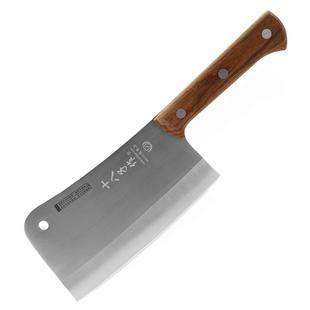砍剁骨头专用菜刀商用斩大骨刀斧头刀具厨房家用 十八子作砍骨刀