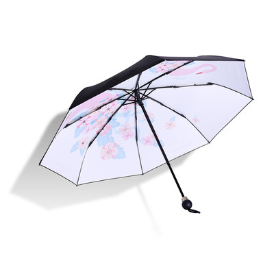 【品牌限时清仓】PRAIN太阳伞女防晒防紫外线遮阳伞晴雨伞两用折