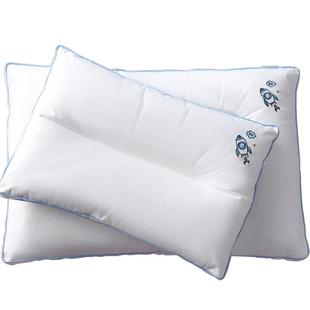 水星家纺儿童枕头6岁以上单人枕A类宝宝枕芯可水洗依沃珑防螨枕头