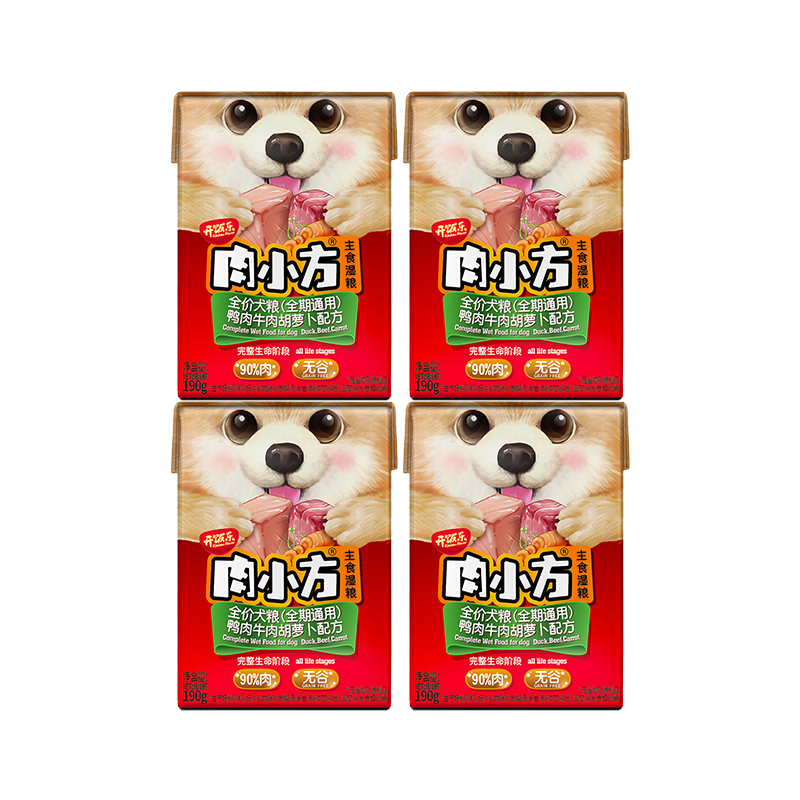 鲜肉成犬幼犬比瑞吉190g