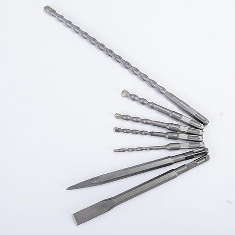 电锤冲击钻头方柄四坑加长穿墙混泥土开孔水泥墙红砖钻头电钻.