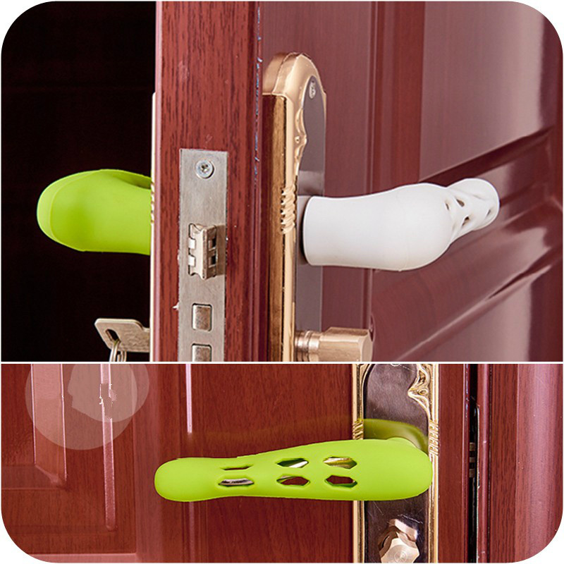 门把手防撞保护套 儿童加厚硅胶门把手套 宝宝房门拉手防碰套