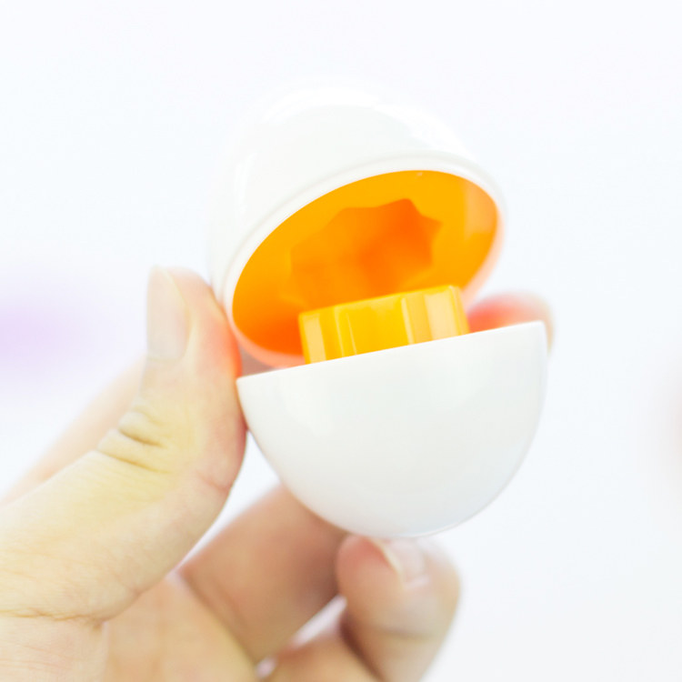 小孩益智早教玩具拼插配对蛋扭扭蛋形状认识1-3岁聪明蛋玩具