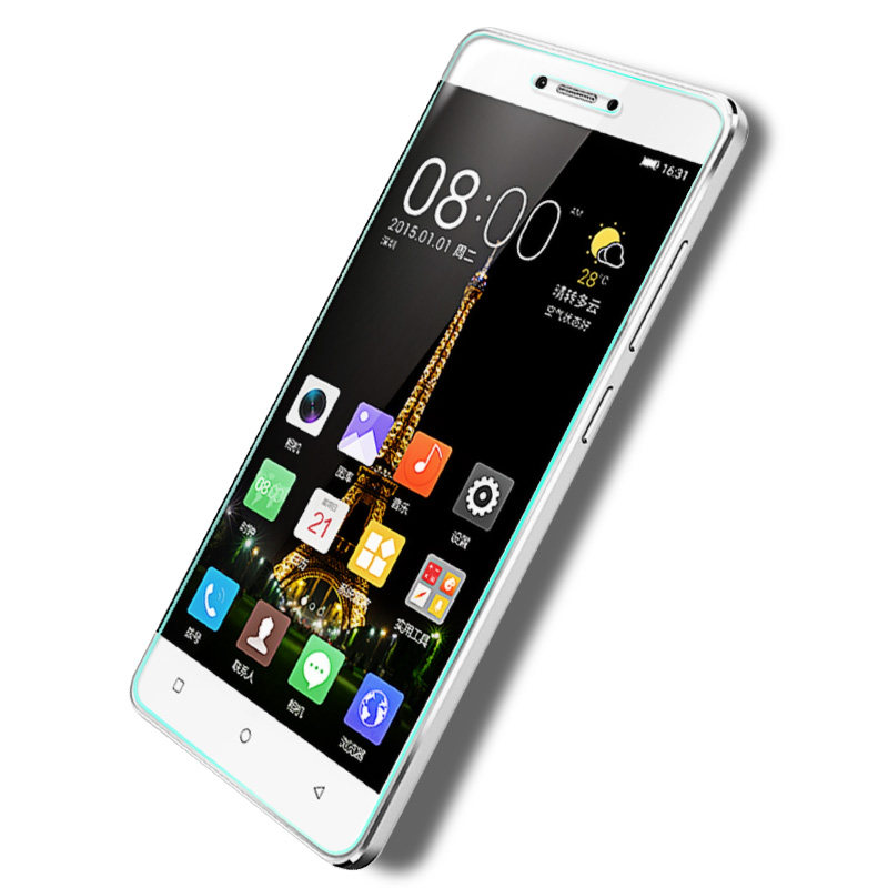 金立f100手机屏保护贴gioneef100l保护专用防刮模floo钢化玻璃膜