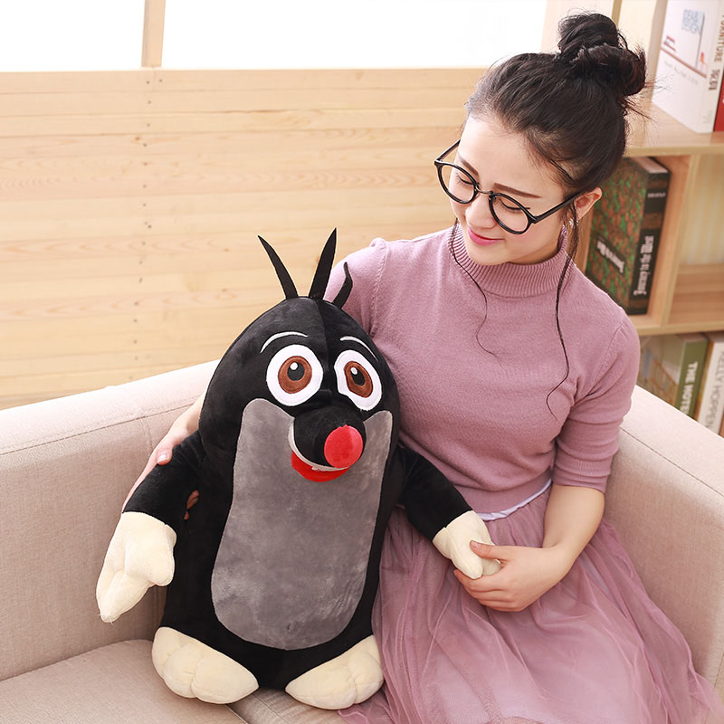 特价熊猫和小鼹鼠_男孩捷克和熊猫小鼹鼠礼物毛绒玩具玩偶六一儿童节