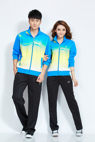 长袖 羽毛球服 男女