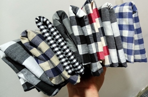 沙滩裤 男士格子