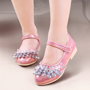 童鞋女童皮鞋2018新款春季韩版公主鞋小女孩