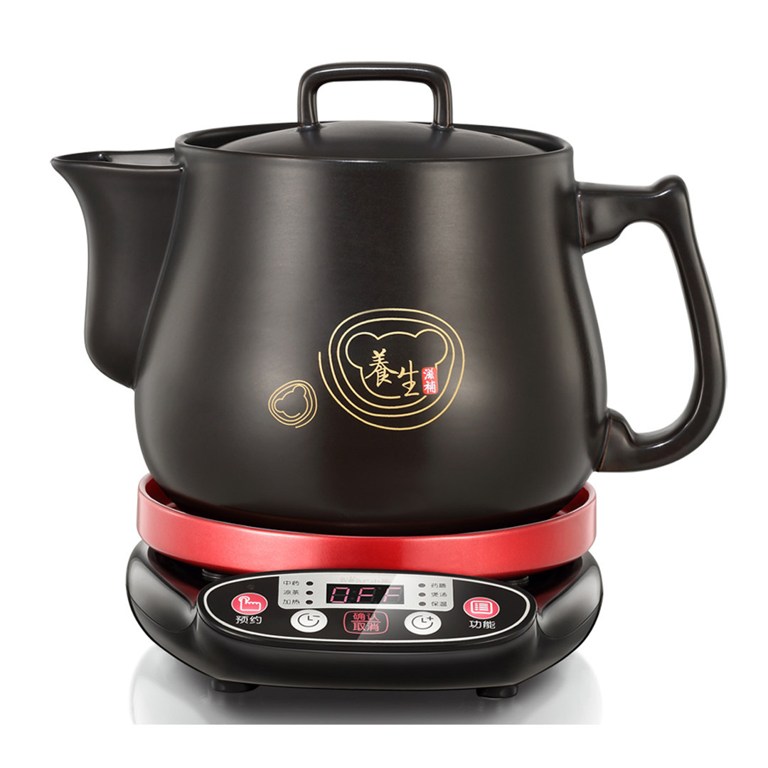 小熊煎药壶全自动熬药罐 分体式中药壶砂锅 可预约定时电药锅3l