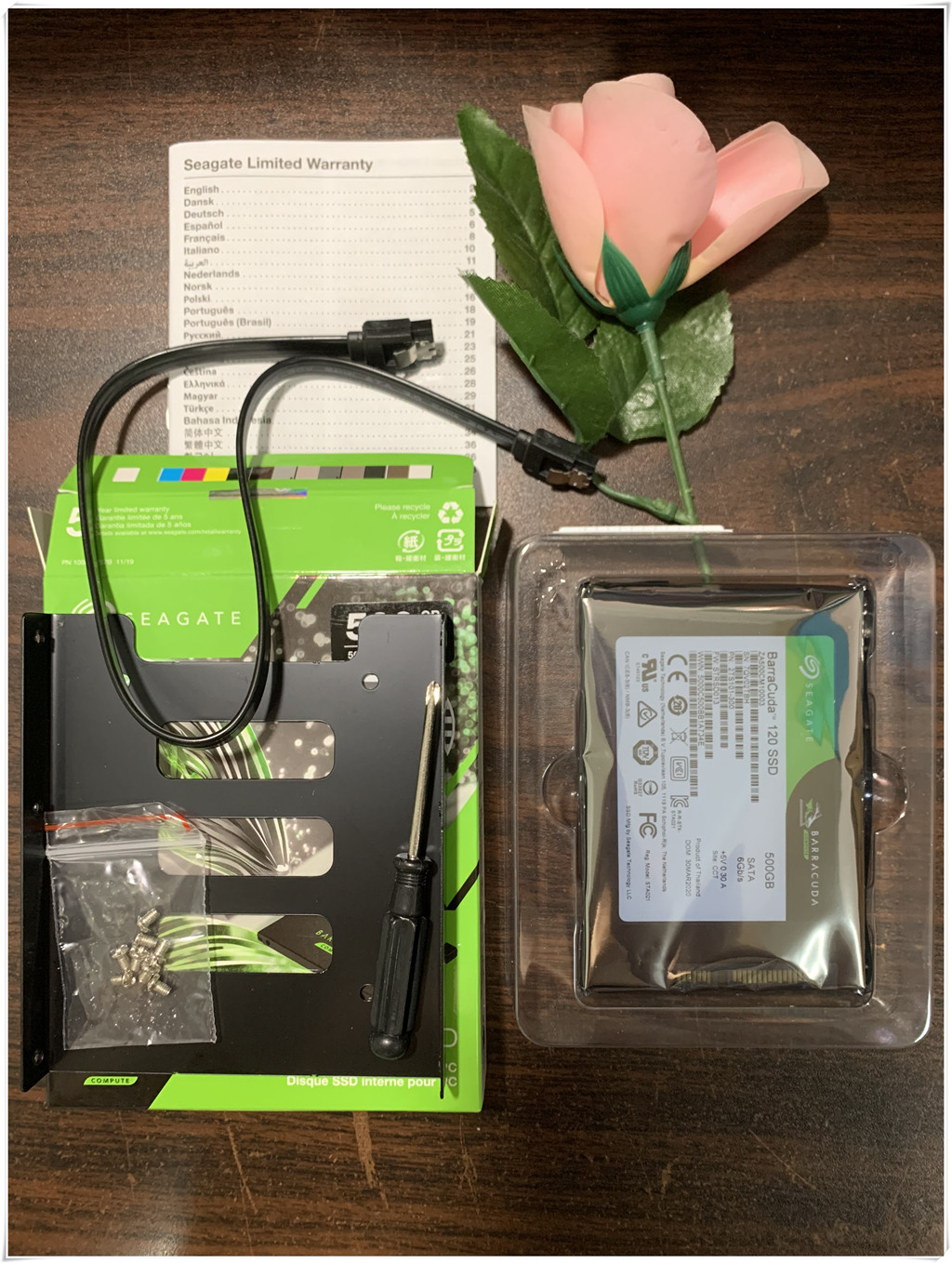 seagate希捷酷鱼固态硬盘500g入手测评对比相同价位优缺点