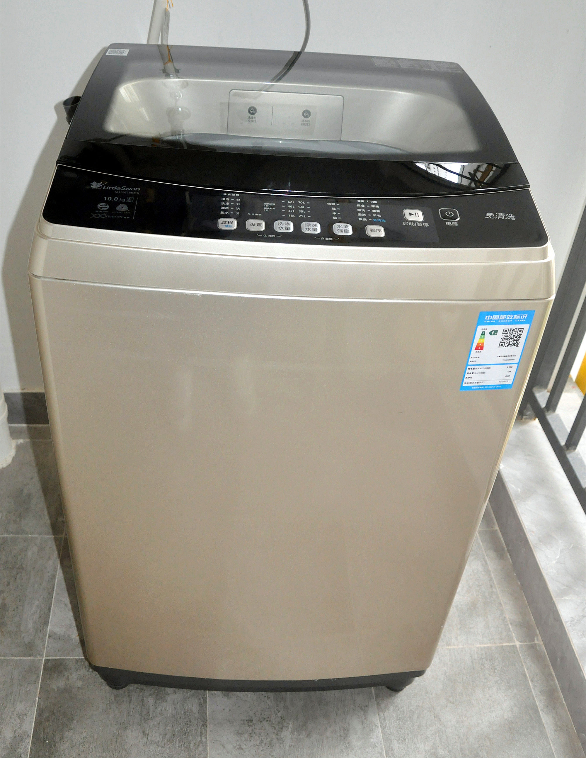 小天鹅tb100s28dmg10kg公斤变频波轮洗衣机怎么样小天鹅波轮洗衣机