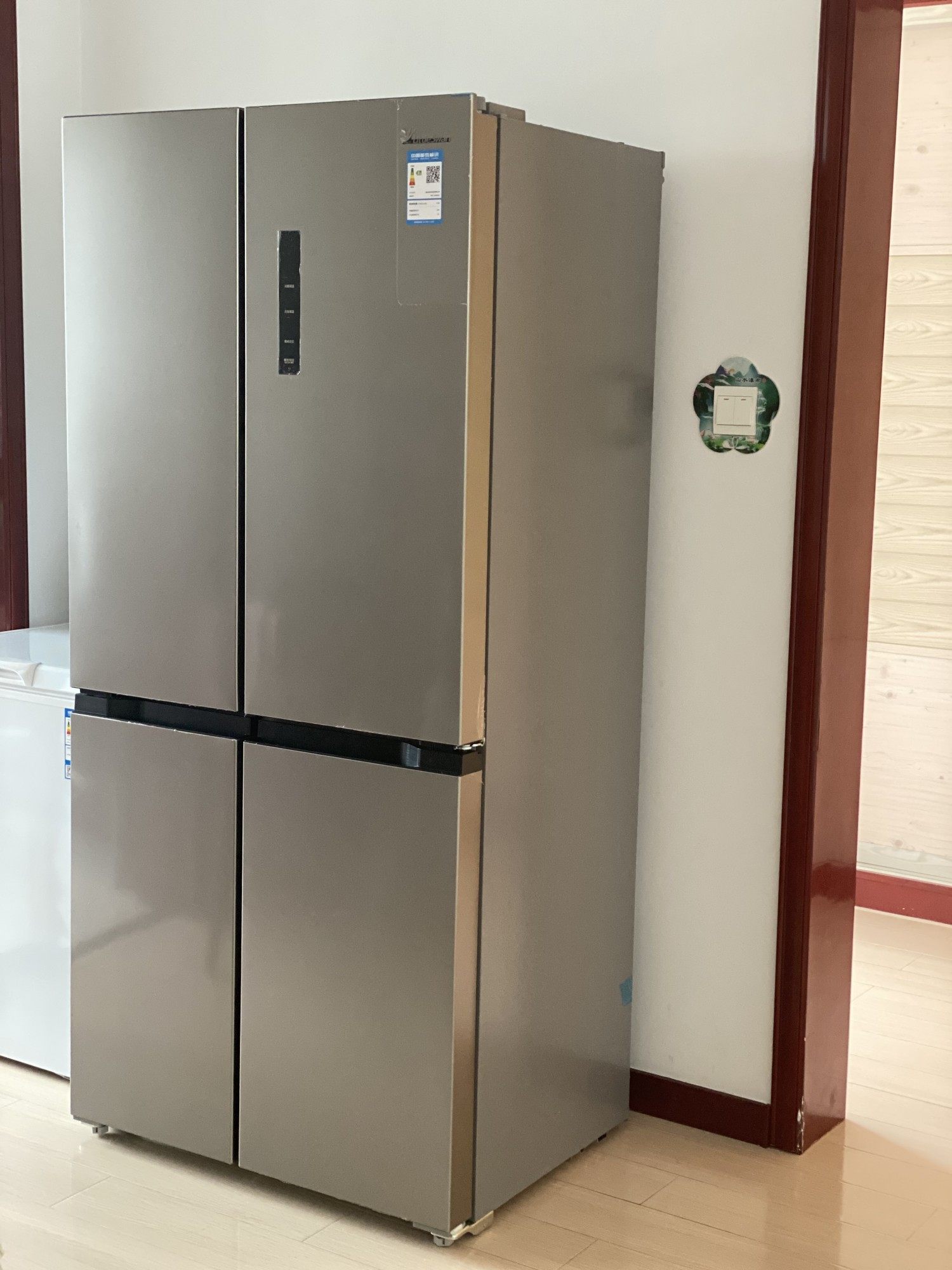 小天鹅(littleswan)446l十字四开门冰箱bcd-446wspl怎么样?