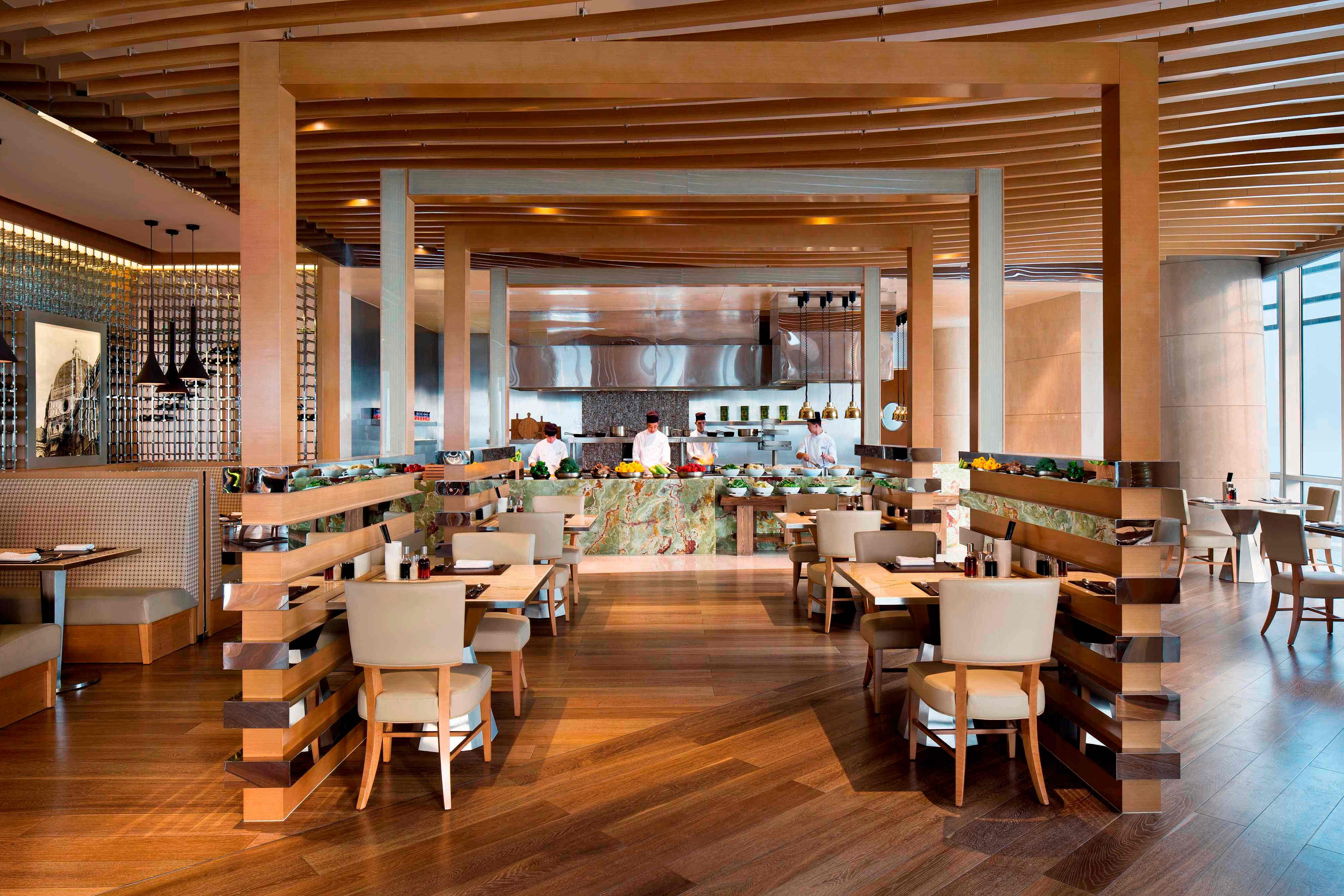 郑州绿地jw万豪酒店大堂吧