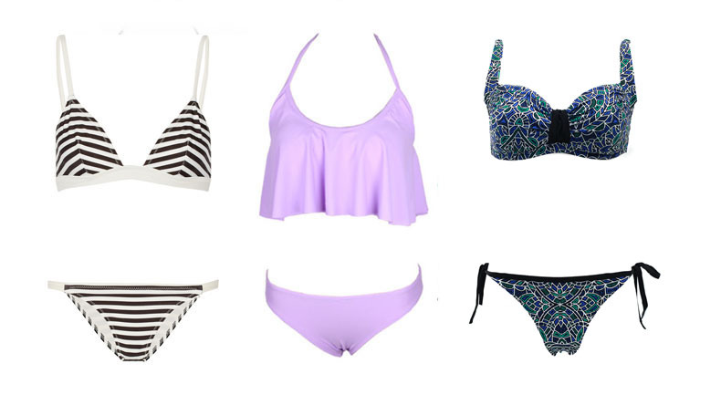 平胸妹,大胸妹怎么挑选泳衣最合适必看!