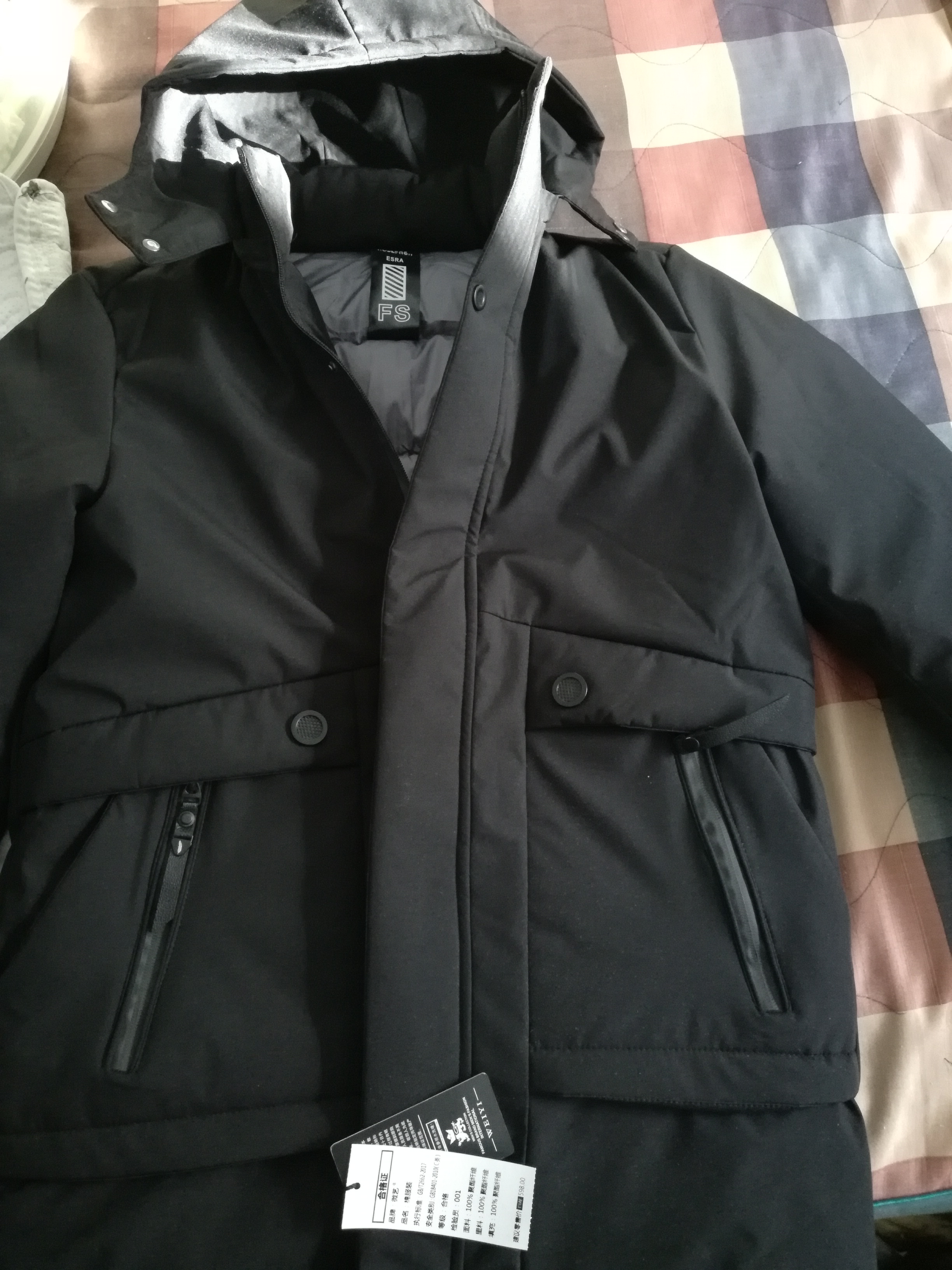 男士中长款加厚棉服质量怎么样好不好用,一个月使用感受,第4张 男士中长款加厚棉服质量怎么样好不好用,一个月使用感受,第4张