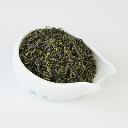 日照绿茶2016新茶叶 山东高山有机特级炒青春茶 雪青新茶散装500g