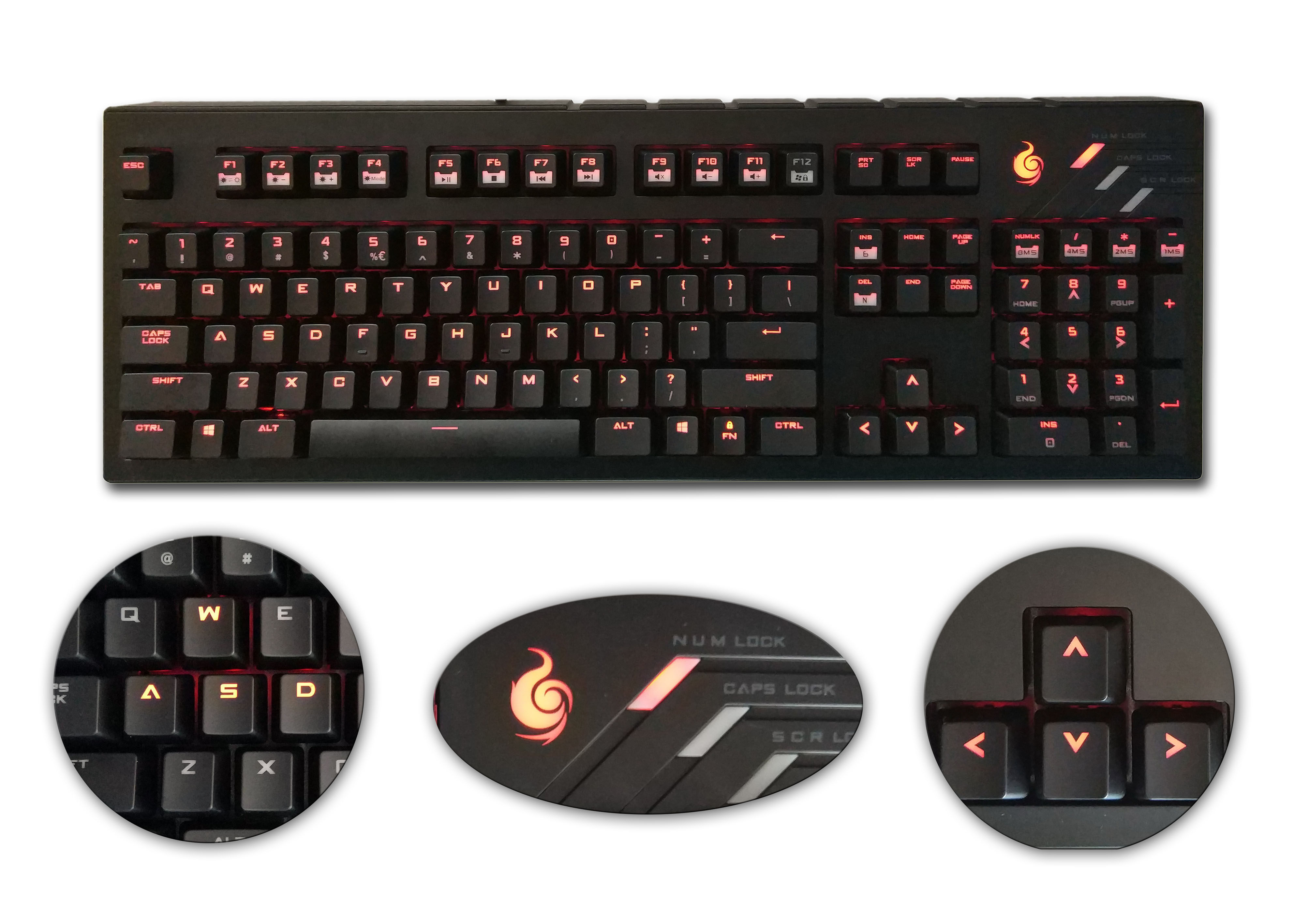 收藏关注旗舰版红轴机械键盘