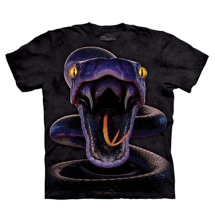 感官挑战!我的tee上有条蛇