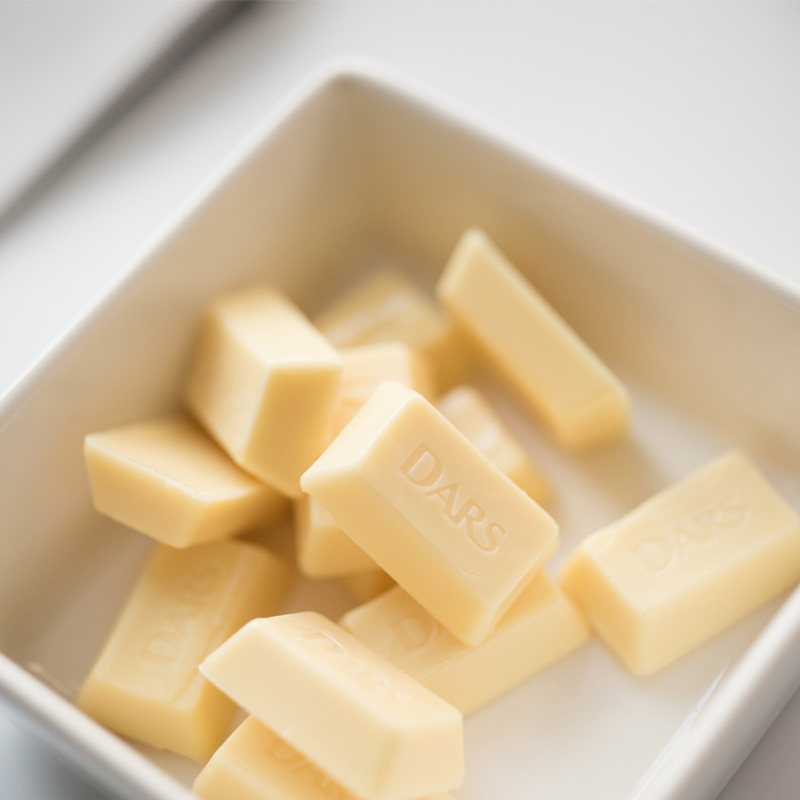 日本森永dars白巧克力