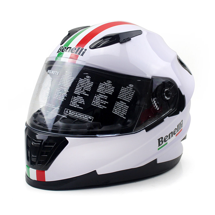 benelli racing摩托车头盔全盔男覆式贝纳利