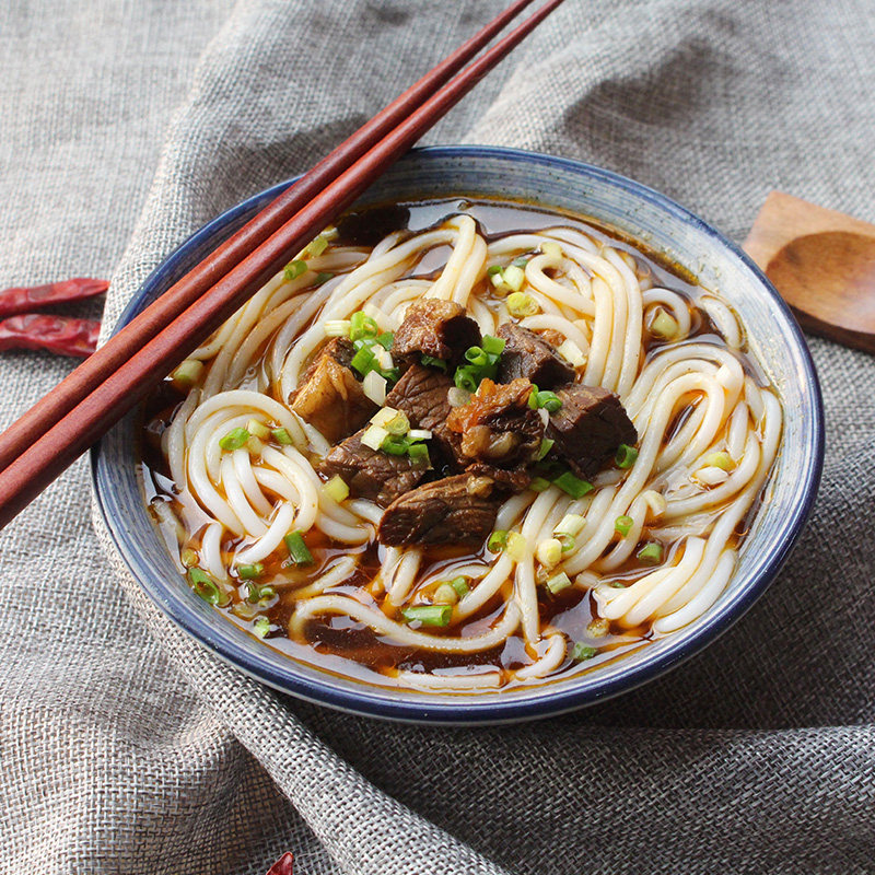 伏牛堂 霸蛮红烧牛肉粉 3份装 湖南常德米粉米线 微辣原味