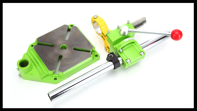 包邮 电钻支架电磨支架 旋转夹头木工架 电钻变铣床台钻 精密重型