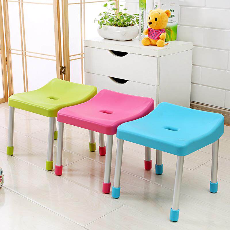 塑料不锈钢儿童椅子宝宝座椅厨房简易小板凳家庭休闲课桌凳幼儿椅
