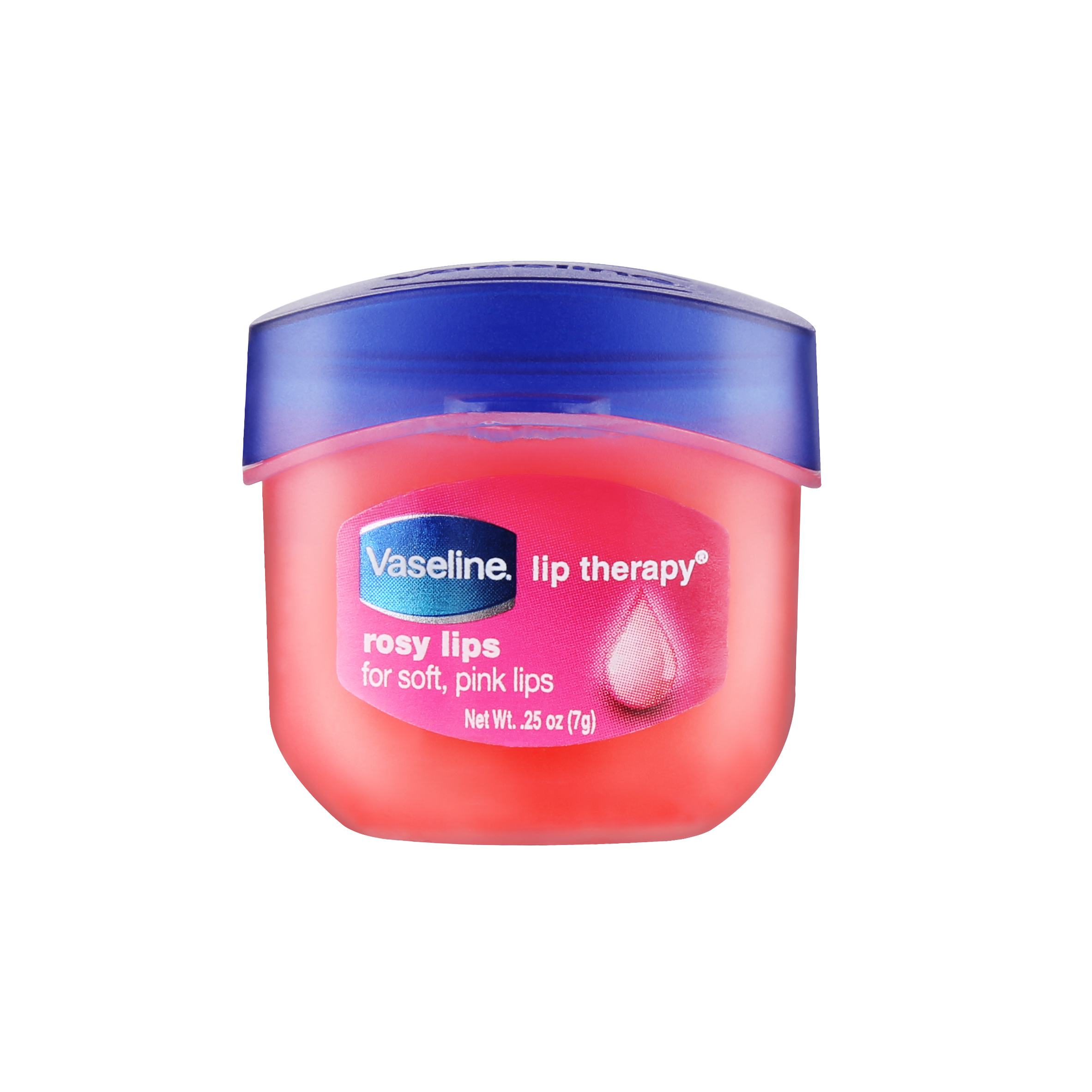 凡士林经典修护润唇膏7g 玫瑰花蕾味7g润唇部无色男女护唇膏正品