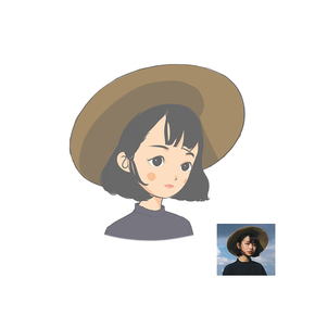 漫画头像女生解内衣