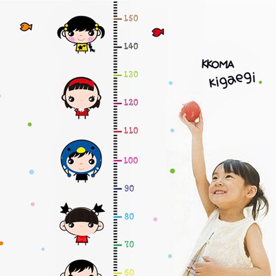 卧室儿童房卡卡通幼儿大高墙动漫超大娃娃幼儿园身高墙贴卡通动漫