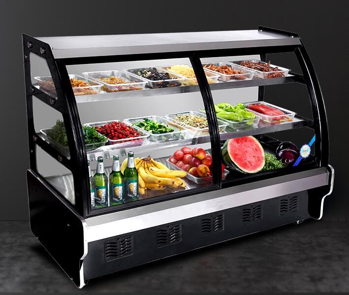 冰凉菜卤菜展示柜冷藏保鲜柜商用卧式点菜柜烧烤鸭脖熟食展示柜优惠券