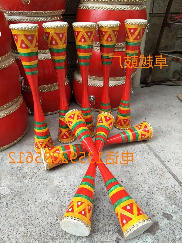广西瑶族长鼓民族舞蹈鼓细长鼓学生鼓工艺鼓装饰鼓